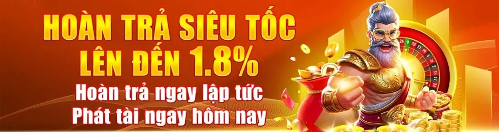 Hoàn trả hàng ngày không giới hạn loto188
